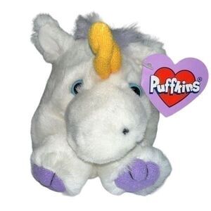 Swibco Puffkin Collection - Unicorn (Magic -1998) Stuffed Animal